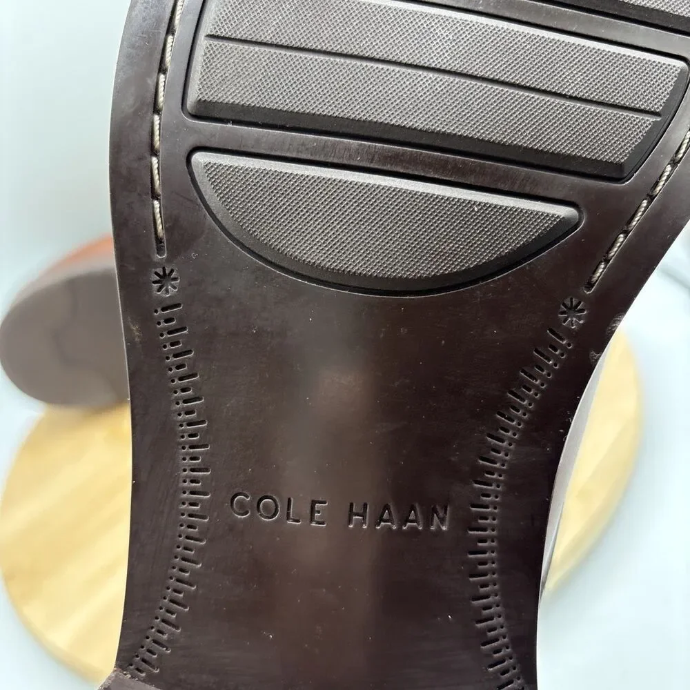Cole Haan Men's Lenox Hill Cap Oxford Brown Size 11M C11632 Lace Up Dress Shoes